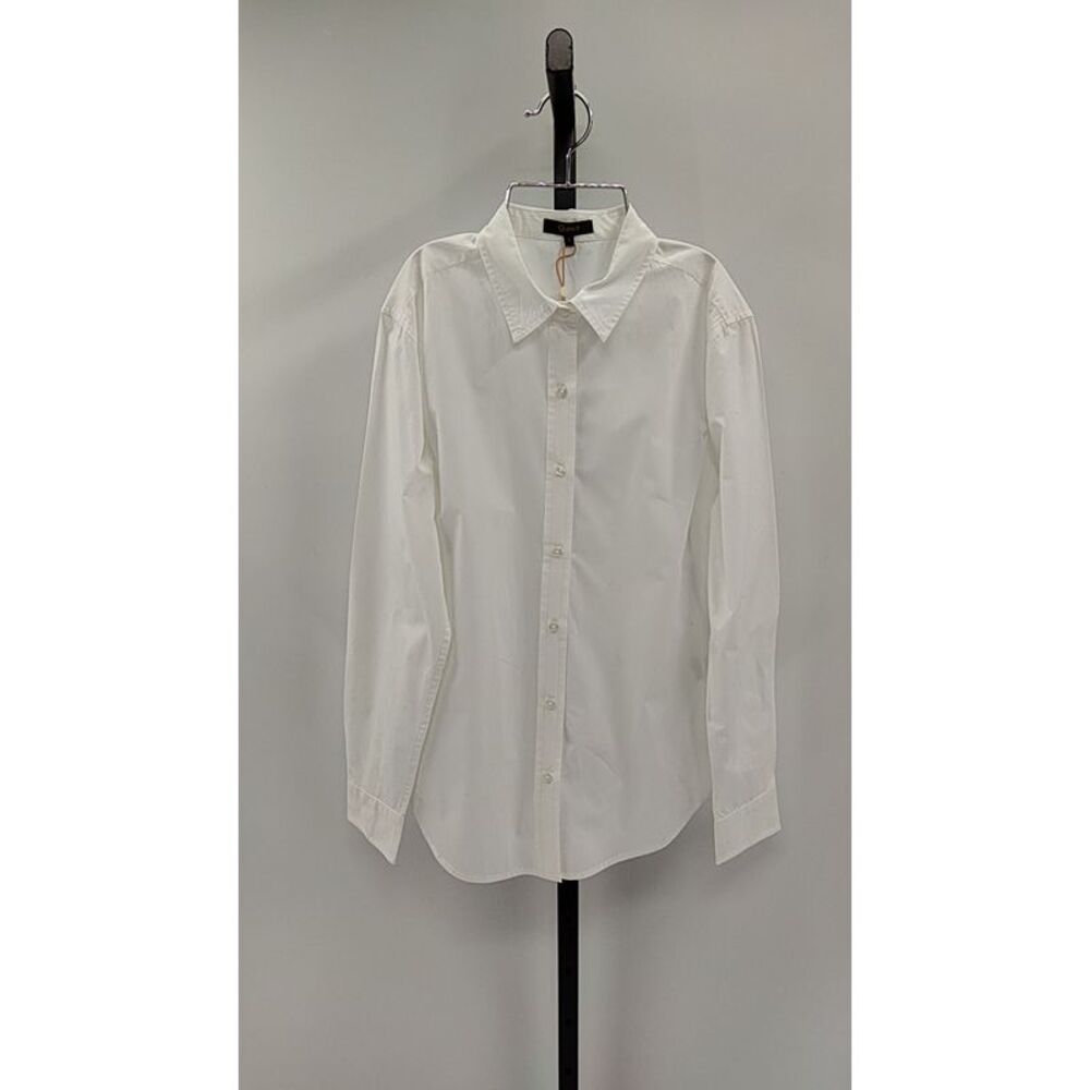 Quince White Women's Button-Down Shirt